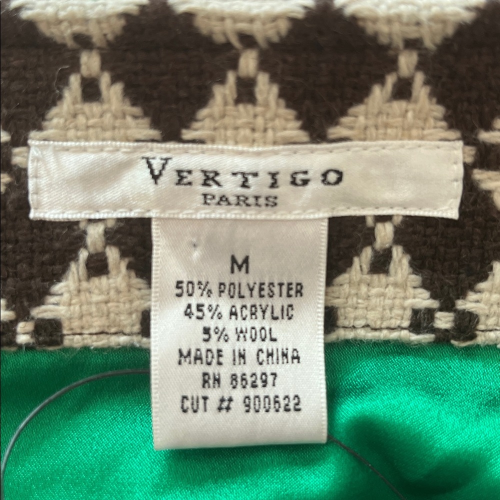 NWT Vertigo Paris Crop Jacket - Picture 6 of 8